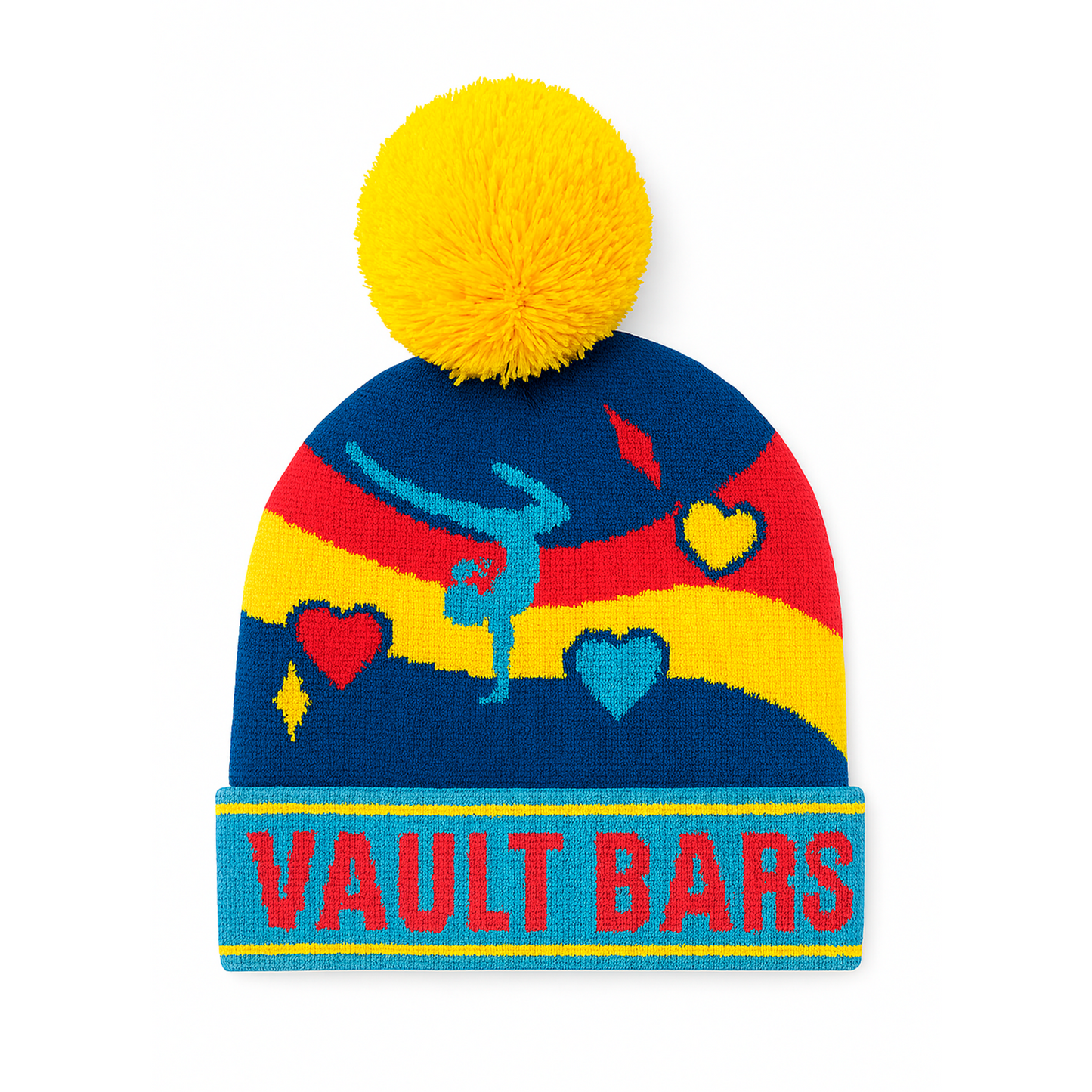 Gymnastics Pom Beanie